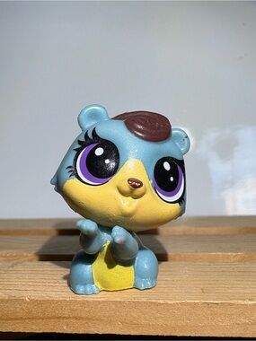 Mini LPS Littlest Pet Shop Gina Pello Guinea Pig Miniature Figure #4141
